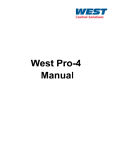 West Pro-4 Manual