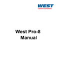 West Pro-8 Manual