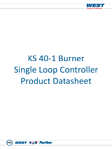 KS 40-1 Burner Datasheet